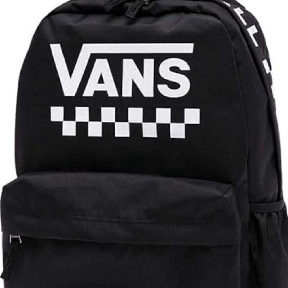 Vans Black and White Checkerboard Backpack